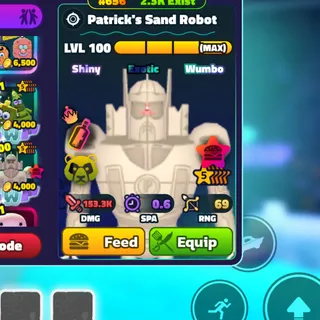 NON-DUPED - GOLD SW 5S SAND ROBOT