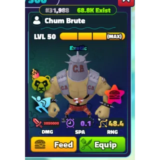 SPONGEBOB TOWER DEFENSE | SBTD | MAX NC PP CHUM BRUTE