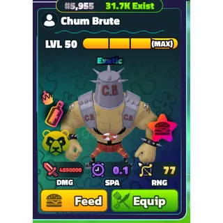 MAX NC PP CHUM BRUTE