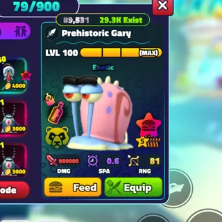 MAX 5S PREHISTORIC GARY