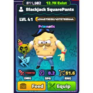 NC BLACKJACK SQUAREPANTS