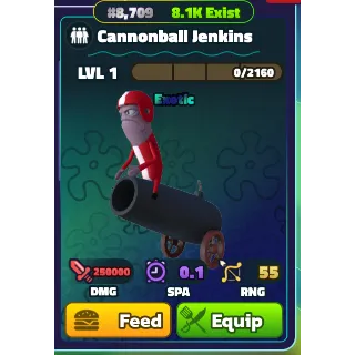 SPONGEBOB TOWER DEFENSE | SBTD | CANNONBALL JENKINS