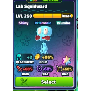 RAINBOW SW SS MAX LAB SQUIDWARD