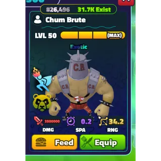 MAX NC CHUM BRUTE