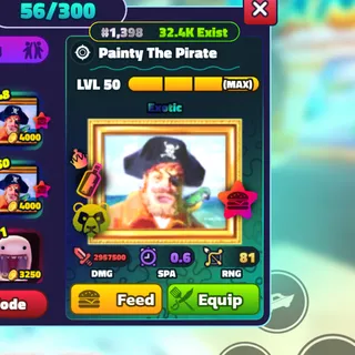 PP PAINTY THE PIRATE