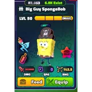 SPONGEBOB TOWER DEFENSE | SBTD | MAX NC PP BIG GUY SPONGEBOB