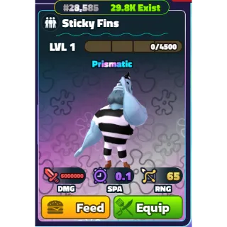 STICKY FINS