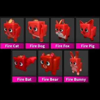 Fire Pet Set - MM2
