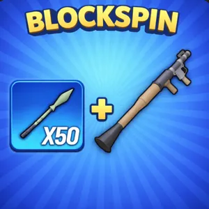 BLOCKSPIN RPG +50 AMMO!!