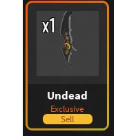 Undead knife | Da hood - Other Game Item - Gameflip