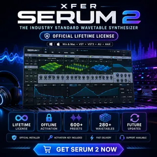 Xfer Serum 2 | Lifetime License | Official Activation | Instant Delivery ⚡