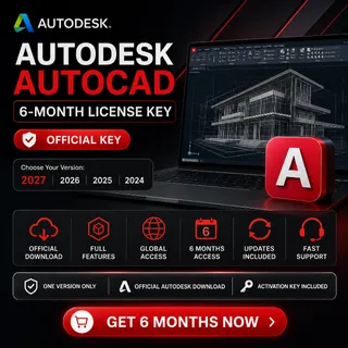 AutoCAD 2027 License Key | 6 Months | Official Activation | Fast Delivery ⚡