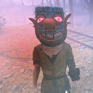 Glowing Corncob mask ps5