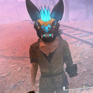glowing scorchbeast queen mask PS5