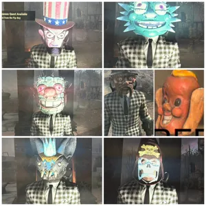 Fasnacht  5 glowing mask