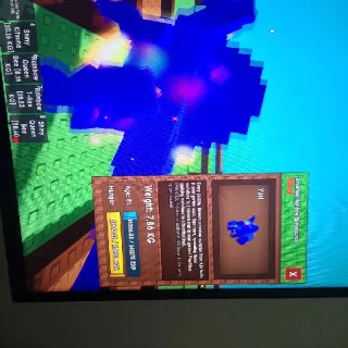 RAINBOW HATCHED SPINOSAURUS I GROW A GARDEN