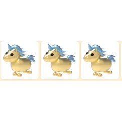 Golden unicorn 3x