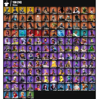 Fortnite Account - |136 skins | OG STW | Elite Agent | Rogue Agent |Take The L |100 V-Bucks
