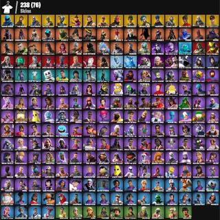 Fortnite Account - |238 skins | OG STW | Honor Guard | The Reaper | Blue Squire | Royale Knight | Elite Agent |100 V-Bucks