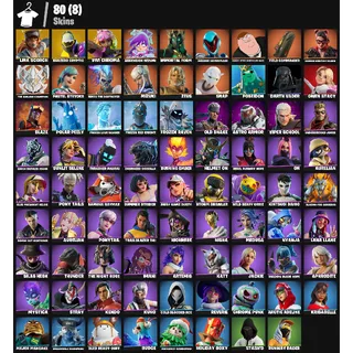 Fortnite Account - |80 skins | Lina Scorch | Subzero Cryptic | Vivi Chroma | Ascension Nezumi |100 V-Bucks