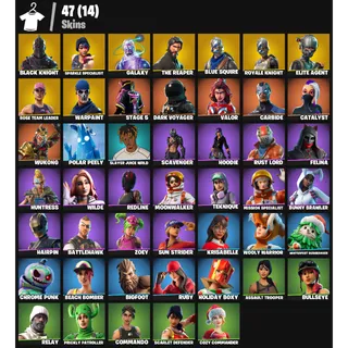 Fortnite Account - |47 skins | OG STW | Black Knight | Sparkle Specialist | Galaxy | The Reaper | Blue Squire |250 V-Bucks