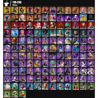 Fortnite Account - |135 skins | Keri Commander | Xander | FNCS 3:1 Champion | Full Recon | Lowlight | ON |200 V-Bucks