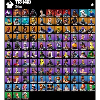 Fortnite Account - | 113 Skins | Mariposa | Santa Dogg | Purradise Meowscles | Holiday Boxy |Reaper|- 150 V-Bucks