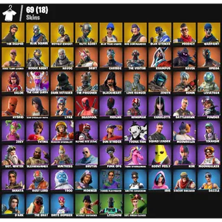  FORTNITE ACCOUNT -| 69 skins | OG STW | The Reaper | Blue Squire | Royale Knight | Elite Agent | 250 V-Bucks