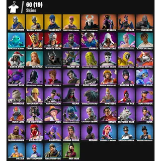 Fortnite Account - |60 skins | OG STW | Blue Squire | Royale Knight |Ravage | Enforcer | 450  V-Bucks