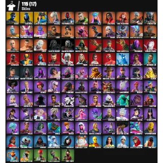 Fortnite Account - | 115 skins | Fixer | Sultura | Cloud Striker | Mizuki | The Foundation | Twyn | Alli |3200 V-Bucks