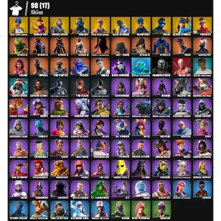 Fortnite Account - |98 skins | OG STW | Blue Team Leader | WORLD CUP | Rogue Agent | Trilogy | Blue Striker |900 V-Bucks