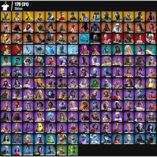 Fortnite Account - |175 skins | OG STW | Elite Agent | Leviathan Axe| Gold Midas |Prodigy | 550 V-Bucks