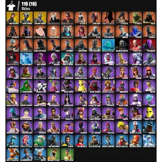Fortnite Account - |115 skins | The Reaper | Elite Agent | Rogue Agent |Burning Ambition Valeria | 0 V-Bucks