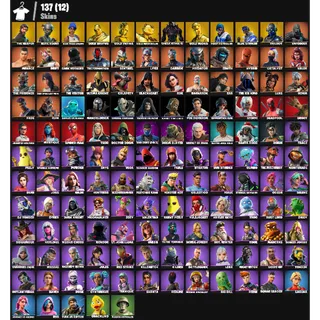  FORTNITE ACCOUNT -|137 skins | The Reaper | Elite Agent | Blue Team Leader | Gold Brutus | Gold TNTina |1000 V-Bucks