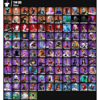 Fortnite Account - |114 skins | Oceanic Camouflage | Challenger | ON | Lowlight | Harbinger Armor Omegarok |200 V-Bucks