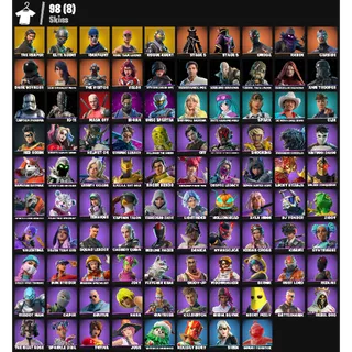 Fortnite Account - |98 skins | OG STW | The Reaper | Elite Agent |Omega | Raven | Carbide | 1350 V-Bucks