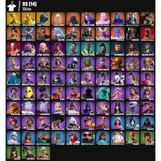 Fortnite Account - |93 skins | Gold Midas | Gold Brutus | Tart Tycoon | Challenger | HAT - DARK | MASKED FADE |1350 V-Bucks