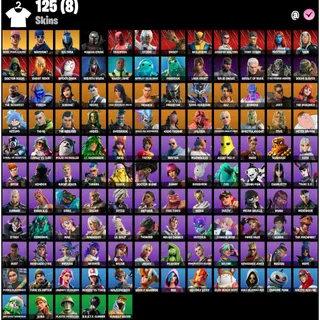 Fortnite Account - | 125 Skins | OG STW | Rose Team Leader | Warpaint | Sultura | Solid Snake | Nezumi | 400 V-Bucks