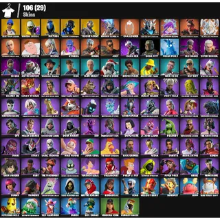 Fortnite Account - |106 skins | Blue Team Leader | Subzero Cryptic |Carbon Commando | Rogue Agent | 600 V-Bucks