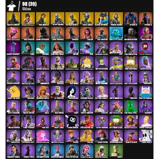Fortnite Account - |98 skins | Black Knight | Sparkle Specialist | The Reaper | Blue Squire | Royale Knight |1350 V-Bucks