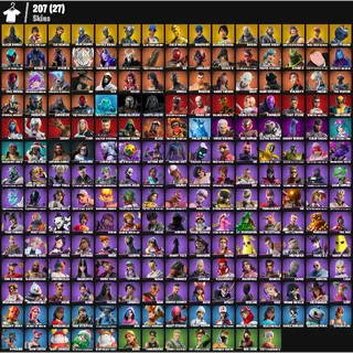 Fortnite Account - |207 skins | OG STW | Black Knight | Sparkle Specialist | The Reaper | Blue Squire |50 V-Bucks