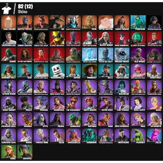 Fortnite Account - |82 skins | Challenger |Burning Ambition Valeria | On | Harbinger Armor Omegarok |200 V-Bucks