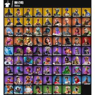  FORTNITE ACCOUNT - |80 skins | OG STW | Black Knight | Sparkle Specialist | The Reaper | Blue Squire |200 V-Bucks
