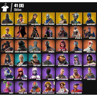 Fortnite Account - |41 skins | OG STW ULTIMATE EDITION| Black Knight | The Reaper | Royale Knight |1500 V-Bucks
