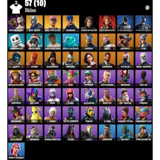 Fortnite Account - | 57 Skins | OG STW | Blue Squire | Rose Team Leader | Warpaint |Dynamo TNTina | Rose Glow |950 VB