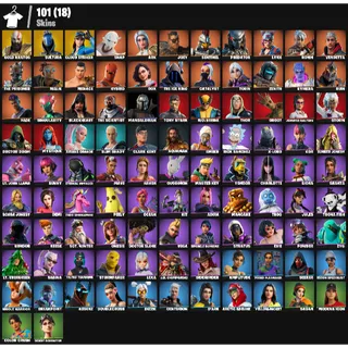  FORTNITE ACCOUNT - |101 skins | Gold Kratos | Leviathan Axe | Cloud Striker | Snap | Ark | Joey | Sentinel |700 V-Bucks