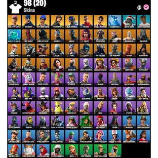 Fortnite Account - | 98 Skins | OG STW | Rose Team Leader | Warpaint | Blue Team Leader | The Reaper | Rose Glow | 300 V-Bucks