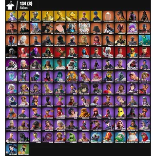 Fortnite Account - |134 skins | OG STW | Galaxy | The Reaper | Elite Agent | Gold Brutus |1400 V-Bucks