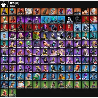 Fortnite Account - |122 skins | Dark Skully | Reaper Axe | ON | The Ageless Champion | 300 V-Bucks