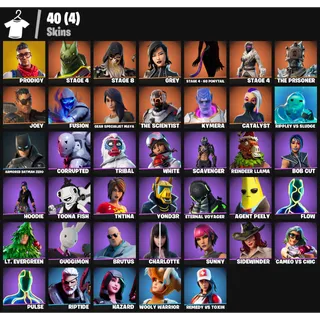 Fortnite Account - |40 skins | Prodigy |The Prisoner | Joey | 600  V-Bucks